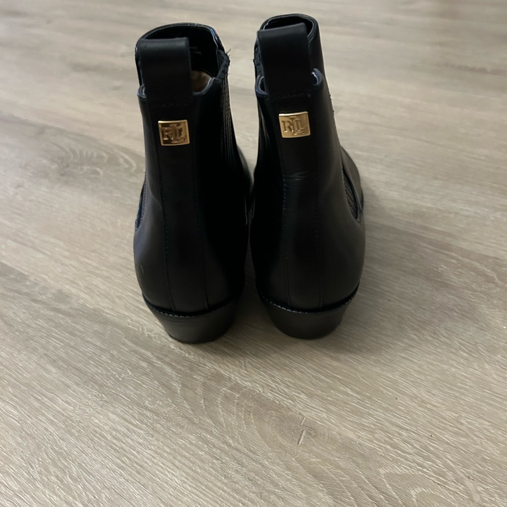 Ralph Lauren leather booties